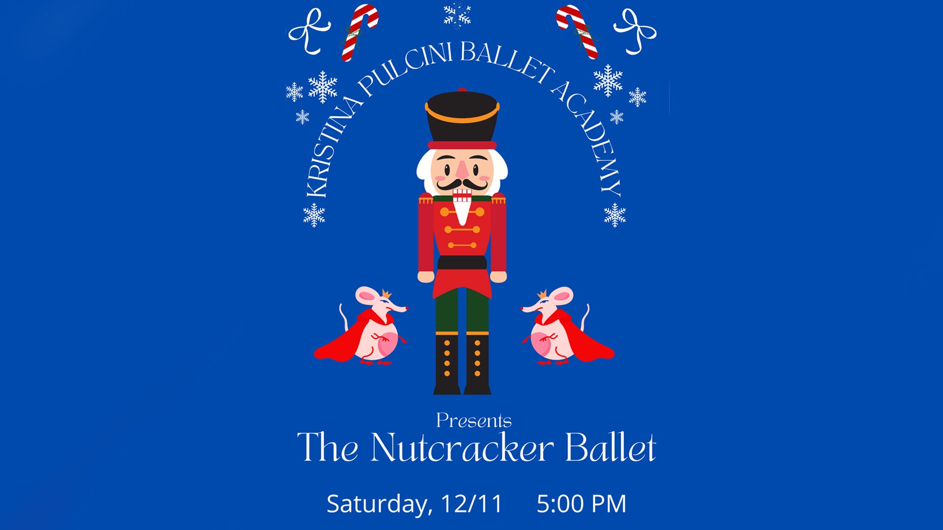KP Ballet Academy presents "The Nutcracker" (2021) - Saturday evening 12/11 (5pm)