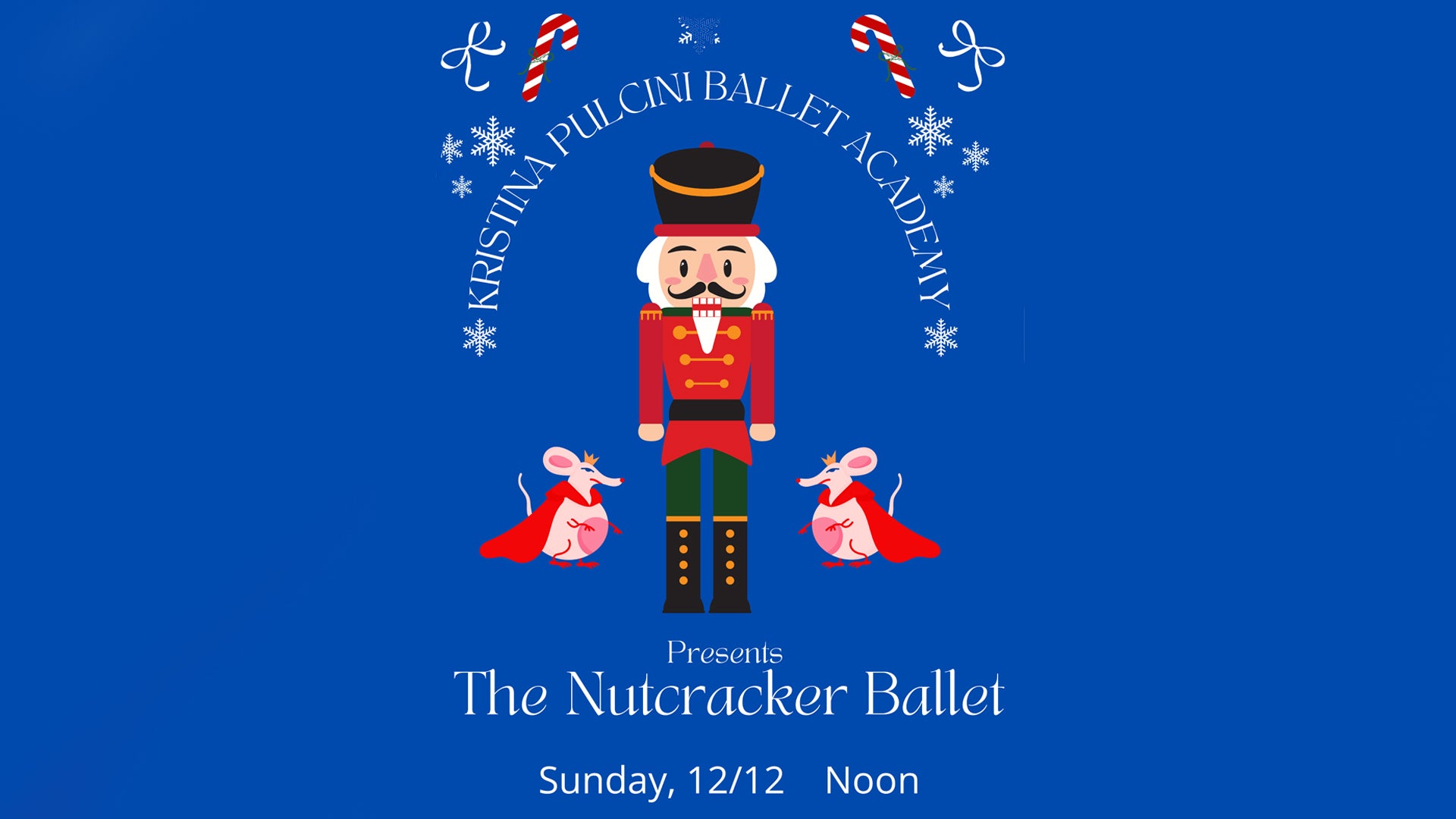 KP Ballet Academy presents "The Nutcracker" (2021) - Sunday 12/12 (12pm show)
