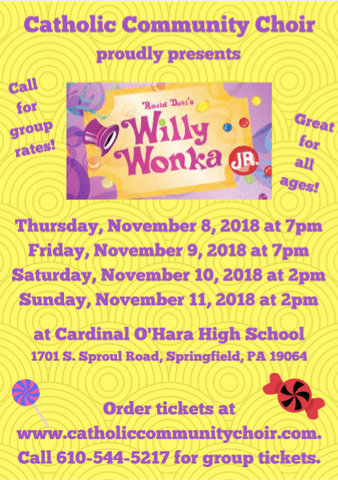 CCC performance of Willy Wonka Jr 2018 - Active Image Media